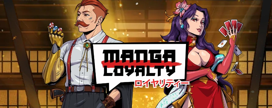 Bannière du programme de fidélité Manga Casino